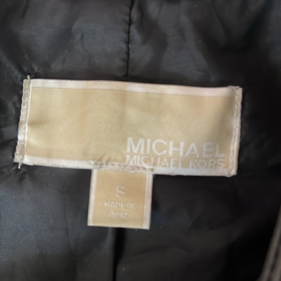 ☆MICHAEL KORS LEATHER JACKET☆ - Picture 2 of 3
